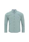 Long Sleeve Check Shirt - Green
