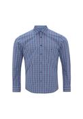Check Shirt Long Sleeve - Navy