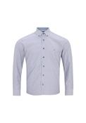 Print Shirt Long Sleeve - Blue
