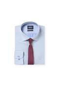 Boxed Stripe Shirt - Blue