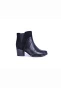 Cindy Block Heel Boot - Black