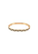 Snake Inspired Bangle - Gold