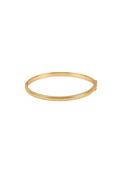 Snake Skin Bangle - Gold