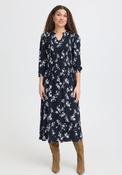Light Woven Dress - Scatter Floral Salute