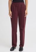Baggy Tapered Trousers - Red