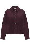Collared Short Jacket - Red