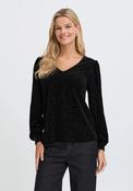Shining Long Sleeve Top - Meteorite