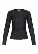 Shirley Dot Top - Meteorite
