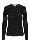 Shirley Stripe Top - Meteorite