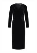 Perlina V Dress - Meteorite