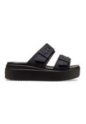 Brooklyn Buckle Low Wedge - Black