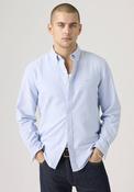 Authentic 100% Cotton Button-down Shirt - Blue