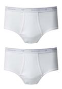 Mens Cotton Executive Briefs 2 Pack - White