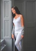 Brushed Thermal Cami Top - White