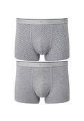 Flexi Boxer Briefs 2 Pack - Grey