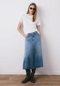 Short Sleeved Cotton T-Shirt - White image