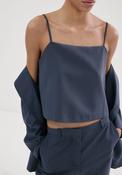 Lyocell Suit Waistcoat - Blue