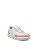 Street Court Casual Trainer - Old Rose White