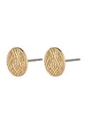 Wynonna Gold Plated Rustic Earrings - Gold
