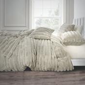 Chunky Cord Duvet Set - Greige
