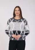 Tonal Sparkle Sweater - Grey
