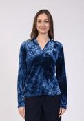 Devore Top - Blue