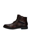 Caj Leather Lace Up Boots - Mid-brown
