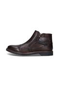 Caj Leather Boots - Dark Brown