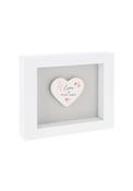 Heartfelt Art Heart Baby Girl Small