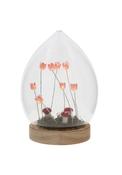 Flower Dell Led Egg Large Pink