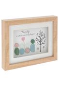 Pebble Glass Landscape Plaque Family