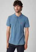 Short Sleeve Housemark Henley - True Indigo