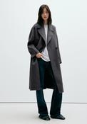 Handmade Wool Coat - Grey