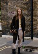 Handmade Wool Coat - Brown