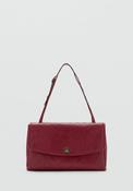 Charlie  Beige Shoulder Bag - Red