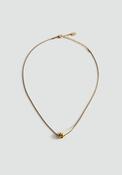 Beaded Detail Necklace - Gold
