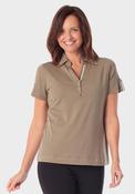 Buttoned Polo - Green