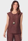 Fancy Blouse - Brown image