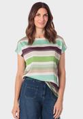 Striped Blouse - Green image