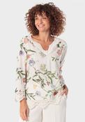 Embroidered Blouse - Green image