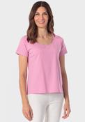 Gemstone Neck T-Shirt - Pink image