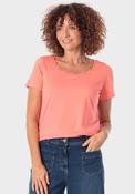 Gemstone Neck T-Shirt - Orange image