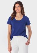 Gemstone Neck T-Shirt - Blue image