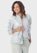 Printed Sports Jacket - Green