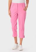 Cotton Crop Trousers - Pink image