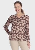 Zipper T-Shirt - Purple Mulberry