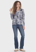 Printed T-Shirt - Blue Aura