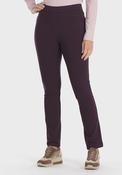 Push-Up Elastic Waist Trousers - Purple Mulberry
