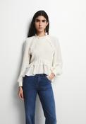 Loose Fit Top - Cream image