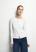 Knit Cardigan - White